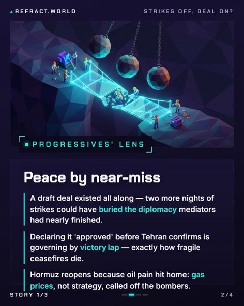 The left lens card